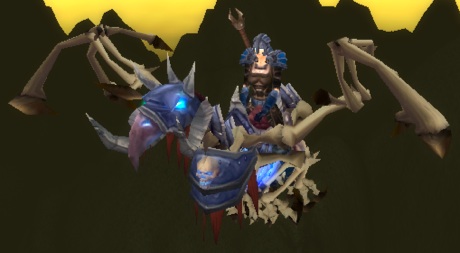 Gnomesblight the flying death knight